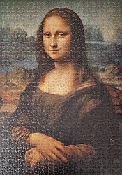 Monalisa puzlle tablo 1000 parça