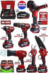 RETOOLS 6’LI HAVA ÜFLEMELİ KIRMIZILI SET