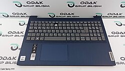 LENOVO İDEAPAD 3-15IML05 (ÜST KASA+KLAVYE+TOUCH PAD) TYPE 81WB TUŞ EKSİK