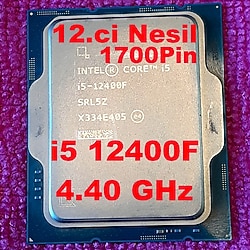 Intel Core i5-12400F Turbo 4.40GHz 18MB LGA 1700P CPU-işlemci-(KARGO ÜCRETSİZ)