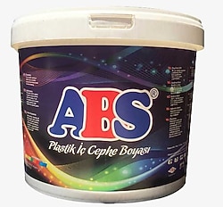 abs plastik iç cephe boyası 15lt/20kg