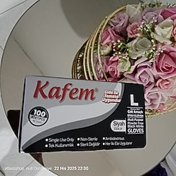 #Kafem #pudrasız Çok Amaçlı #Siyah #Nitril #Eldiven (L) 100 Lü X 1 Paket #osmaniye #adana #ceyhan #atlassshop  #giyim #ç