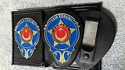 KLAS.YAKIN KORUMA ROZETLI CÜZDANI v KEMER ROZETI AL.SADECE YAKIN KORUMA KIMLIK KARTLI PERS.SATILIR.SIVILE SATILMAZ