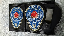 KEŞFET.YAKIN KORUMA ROZETLI CÜZDANI v KEMER ROZETI AL.SADECE YAKIN KORUMA KIMLIK KARTLI PERS.SATILIR.SIVILE SATILMAZ