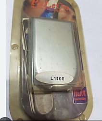 LG L1100 SIFIR BATARYA  
sıfır ambalajında gönderilecektir stoklar sınırlıdır