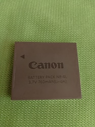 163 CANON IXUS DİGİTAL 30.40.50.55.60.65.70.75 İÇİN NB-4L FOTOĞRAFMAKİNASI KAMERA NB-4L BATARYA PİL 875 TL.163
