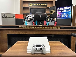 PlayStation 4 Slim Beyaz 500 GB Tek Kol (İKİNCİ EL)