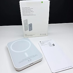 5000 MAH Magsafe Battery Pack Kablosuz Şarj Kiti