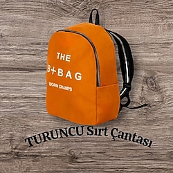 TURUNCU Sırt Çantası Kumaş:PARAŞÜT/SIK DOKUMA Sıfır Ürün Uzunluk:33cm. Ürün En:0cm.Ürün renginde konsept çekimlerinden d