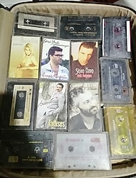 vintage koleksiyonluk Orjinal kasetler