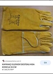 YANMAZ ELDİVEN SICAĞA DAYANIKLI