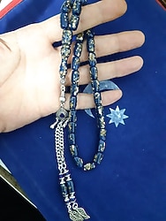 Özel Tasarım Püsküllü Altın Varaklı Uçak Camı