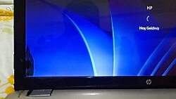 Hp dv7 17.3 inç lcd ekran (kusurlu)