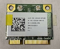 Broadcom BCM94313HMGB Wifi Wireless Kablosuz Kart