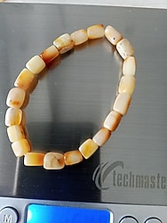 kehribar bileklik 5.49  gram 22cm