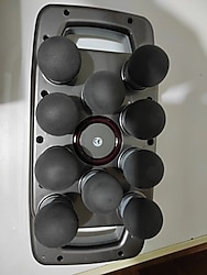 10 Başlıklı Titreşimli zayiflama Aleti