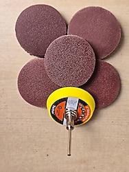 Mini pimli cırt zımpara tabanı seti