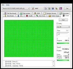 kusurlu hitachi hds721050cla660 500 GB SATA Hard Disk PCB 110 A090368 01 bad sektörlü  
