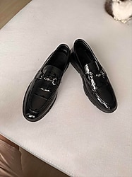 Erkek klasik parlak ayakkabı kundura