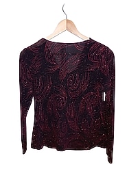 Paraf Marka Simli Abiye Bluz