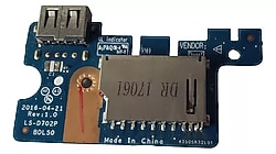 HP Pavilion 15-AY 15-AC HP 250 G5 HP 255 G5 Serisi USB Card Reader Kart Okuyucu Board- USB Soket - LS-D702P