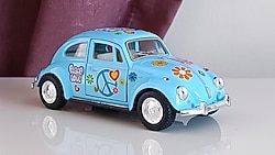 VW Beetle 1967 Kaplumbağa Hediyelik Oyuncak 1:32 Kinsmart