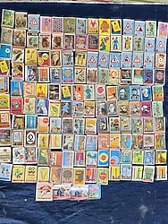 145 Parça Dev Antika Kibrit Koleksiyonu