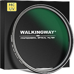Walking Way 39MM MC UV Lens Koruma Filtresi/HD Optik Cam Alüminyum Alaşımlı 28 Katmanlı