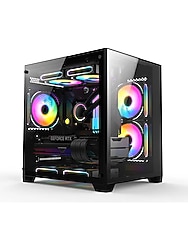 ZEİRON RYZEN 5 5500 16GB RAM 512GB SSD R9 370 4GB 256 BİT EKRAN KARTI 5 FANLI AKVARYUM GAMİNG KASA