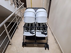 İKİZ BEBEKLERİ OLANLAR İÇİN İKİZ BEBEK ARABASI