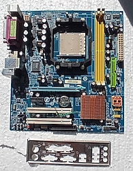 Gigabyte Ga-M61SME-S2 DDR2 aM2 NVİDİA çipsetli Anakart Athlon II destekli  