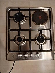 Eminçelik Set üstü gazlı ocak 3+1 gözlü