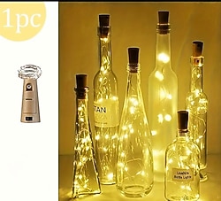 Dekoratif şişe ışığı