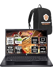Acer Nitro V 15 Intel Core I5 13420H 64GB 1tb SSD RTX3050/6GB 144Hz 15.6" Fhd Fdos Taşınabilir Bilgisayar