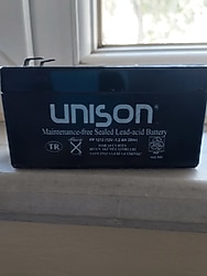 12V 1.2A Akü (Bitik Boş) 8 Adet