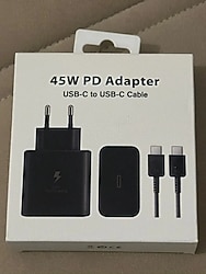 45W Hızlı Şarj Aleti Set