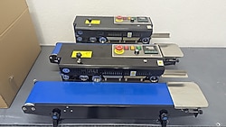 Lavion FRD 750 Konveyörlü Otomatik Poşet Ağzı Kapatma Makinasi