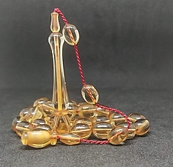 Sıfır ürün Ateş Kehribar Tesbih