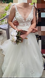 atelier mila kadıköy mağazasından 1 kere giyilmiş gelinlik.