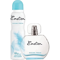 Emotion Ocean Fresh 50 Ml. Parfüm 150 Ml. Deodorant Set