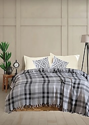 çift kişilik Pike siyah beyaz