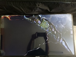 0NVO 32İNÇ OV32F153 TELEVİZYON EKRAN PANEL KIRIK LEDLER KASA SAĞLAM 3000 TL.