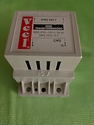 162 15V 220V GİRİŞ ZİL TRAFOSU TRANSFORMATÖRÜ 15V15W 500 TL.162