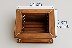 #Rustik #Ahşap #El #Yapımı #Dekoratif #Sepet  #Doğallığın zarafetiyle buluşan bu el yapımı ahşap sepet, evinizin her köş