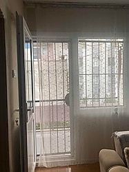 Beyaz Modern Tül Perde