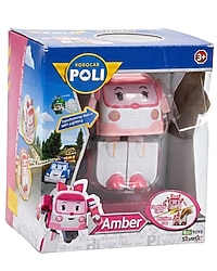 Robocar Poli Işıklı Dönüşen Figür Amber 83095