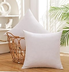 2 adet Kaz Tüyü Kırlent Iç Dolgu Yastık 60x60 Cm – %30 Gıdık %70 Sırt
