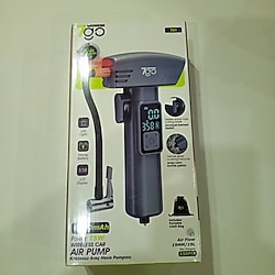 Hava Pompası | 150 PSI Ultra Basınç | 4000mAh Batarya | LED Işıklı & LCD Ekranlı Taşınabilir