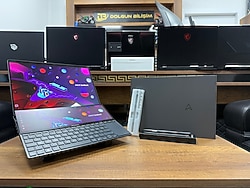 Asus ZenBook Pro 14 Duo OLED UX8402ZA-M3073W Intel Core i5 12500H 16GB RAM 1TB Iris Xe W11 14.5” QHD+ 120Hz (İKİNCİ EL)