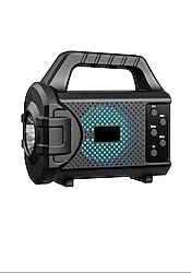 Ses bombası 60W solar radyolu fener,bluetooth'lu,solar+usb şarjlı